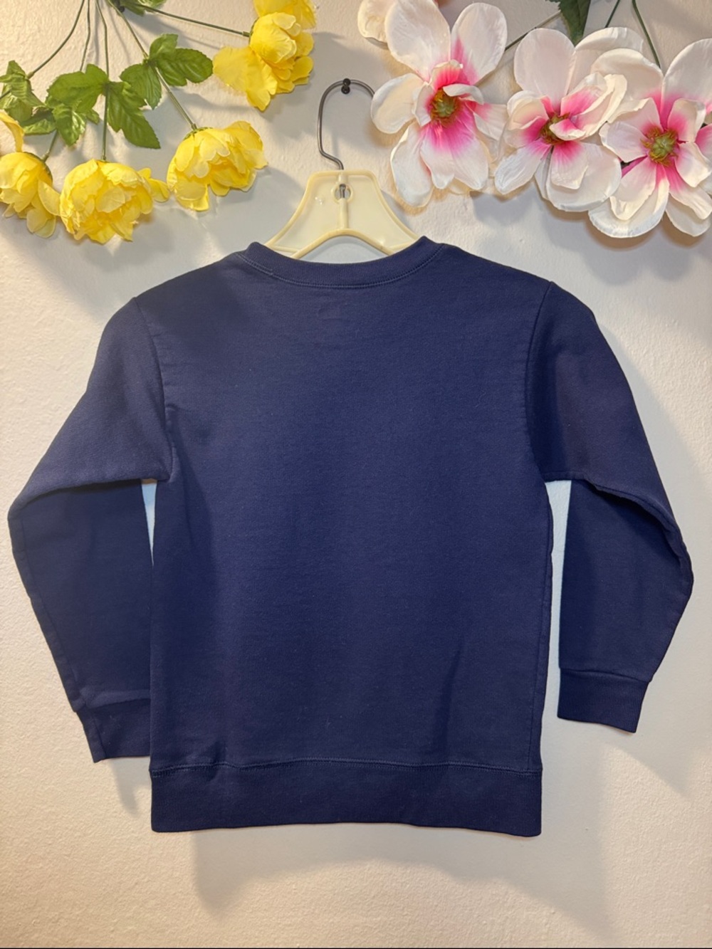 Hanes Boys Navy Football 'Gridiron' Sweatshirt - Picture 3 of 9